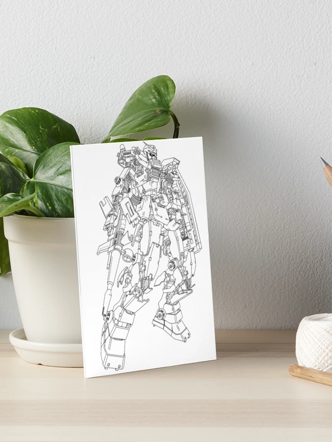 RX-78-2 GUNDAM LINE ART