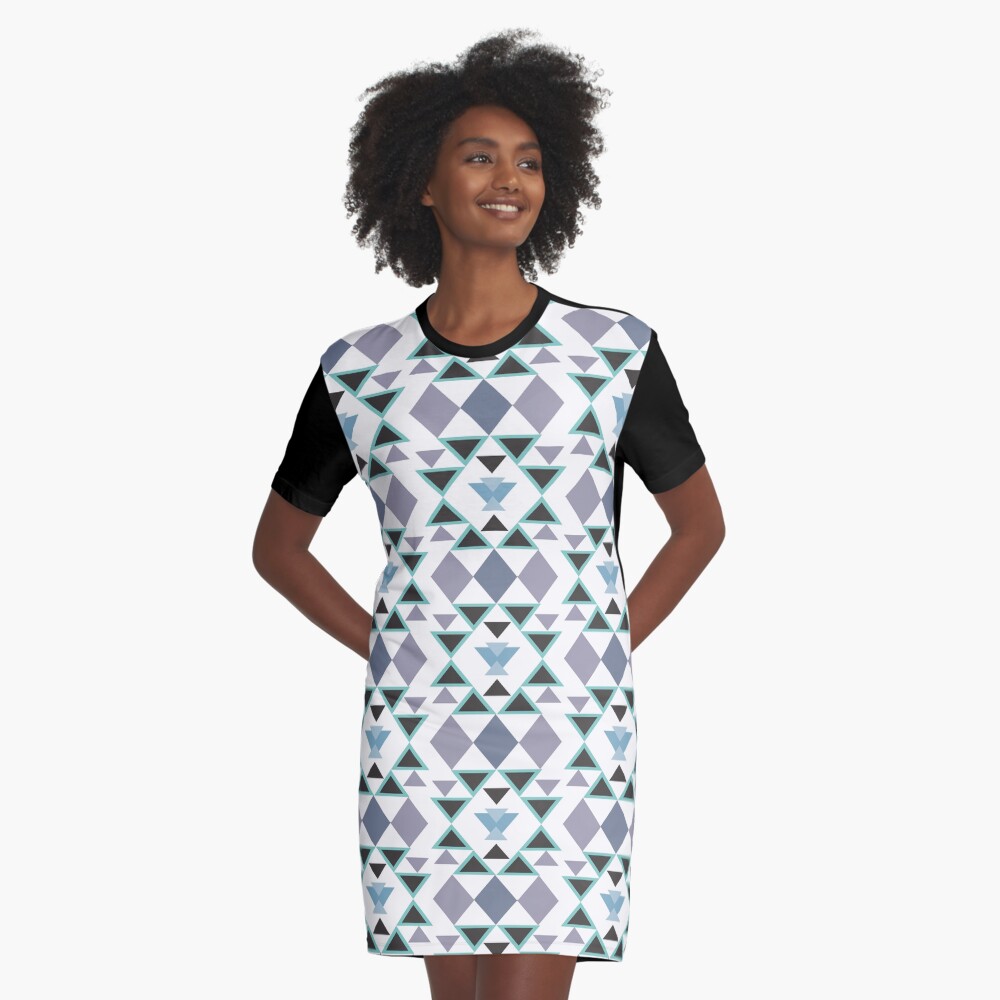 Item preview, Graphic T-Shirt Dress designed and sold by vectormarketnet.