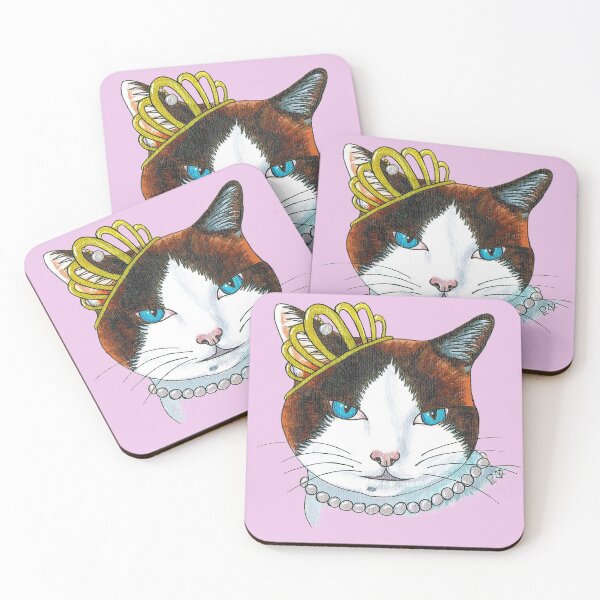 Item preview, Posh Kitty Cat in a Tiara designed and sold by PipistrelleArt.