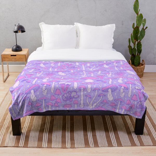 Item preview,  Deadly Mushrooms Pastel Purple designed and sold by Paisley Yazel.