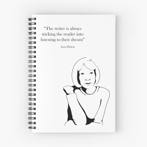 Item preview, Joan Didion designed and sold by AnnaStriberger.