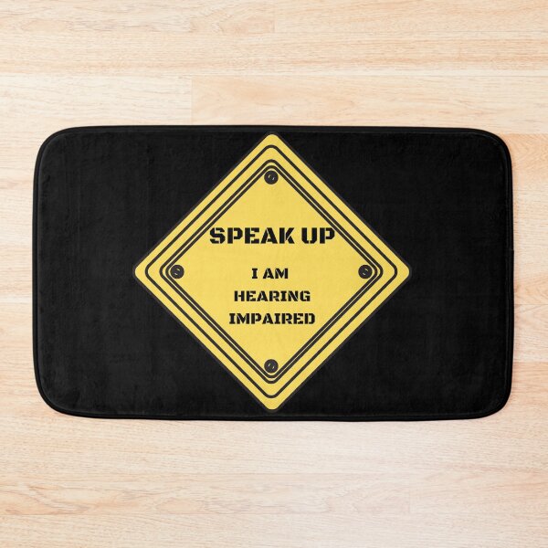 Item preview, Hearing Impaired Sign designed and sold by wickdesigns.