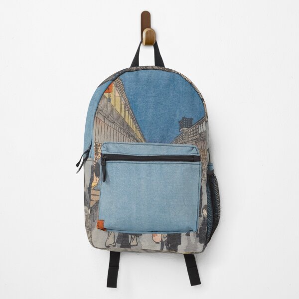 Item preview, Night of Saruwaka-machi Vintage Ukiyo-e Japanese Art designed and sold by VintageArchive.
