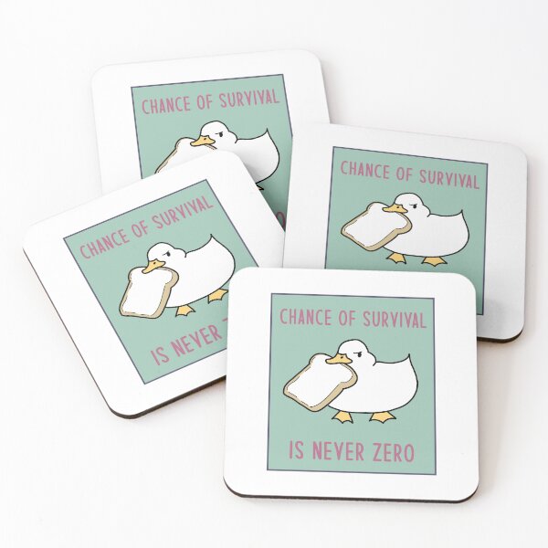 Item preview, Meme Goose With Bread - Chance of Survival Is Never Zero designed and sold by lysabird.