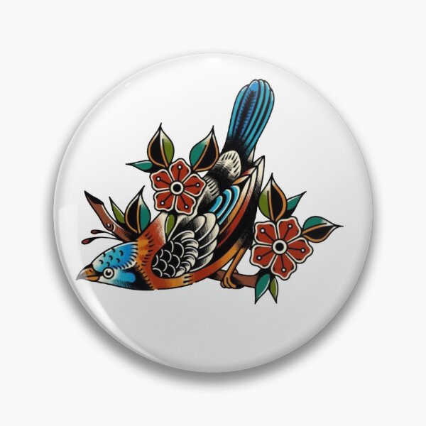 Item preview, Bird in the flower designed and sold by RedPandaStyle.