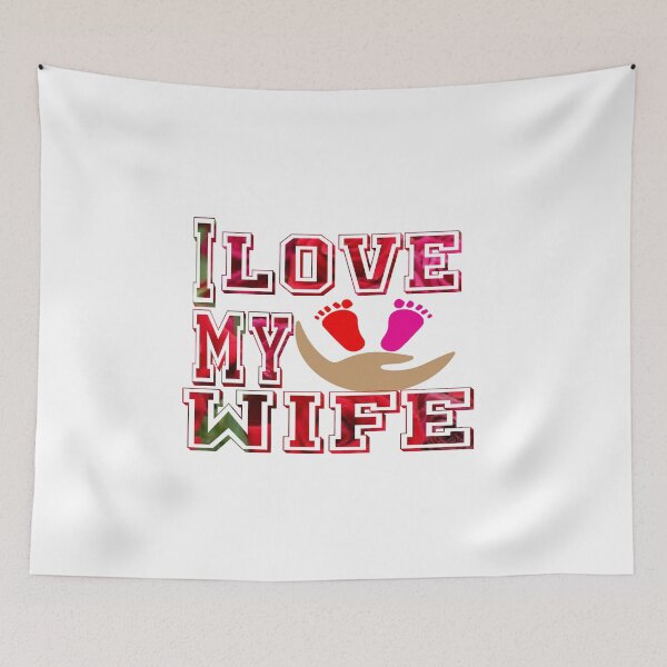 Item preview, I LOVE MY WIFE* I Love It When My Wife T-Shirt designed and sold by abdellah-7KM.