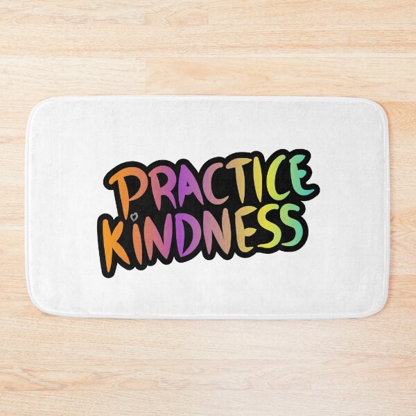 Item preview, Typographic Rainbow Color Practice Kindness Design designed and sold by Eduardo Tavares.