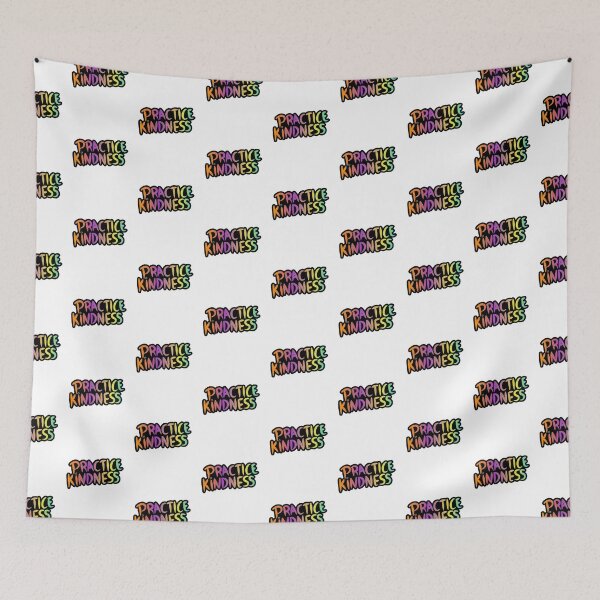 Item preview, Typographic Rainbow Color Practice Kindness Design designed and sold by Eduardo Tavares.
