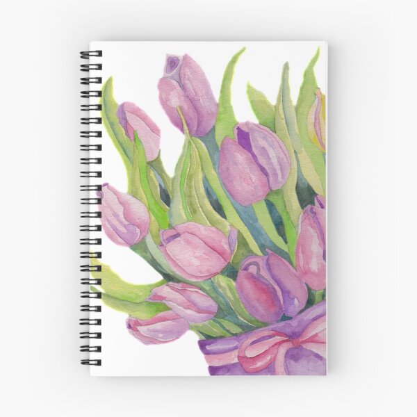 Item preview, Budding Pink Tulips designed and sold by Julie Pickering.