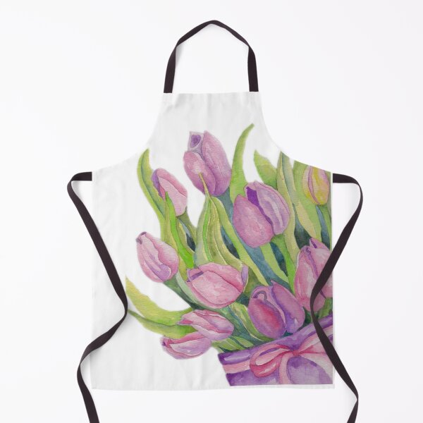 Item preview, Budding Pink Tulips designed and sold by Julie Pickering.