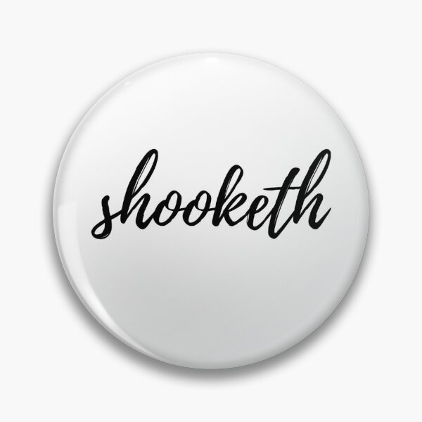 Item preview, shooketh Cursive text designed and sold by Omniodise.
