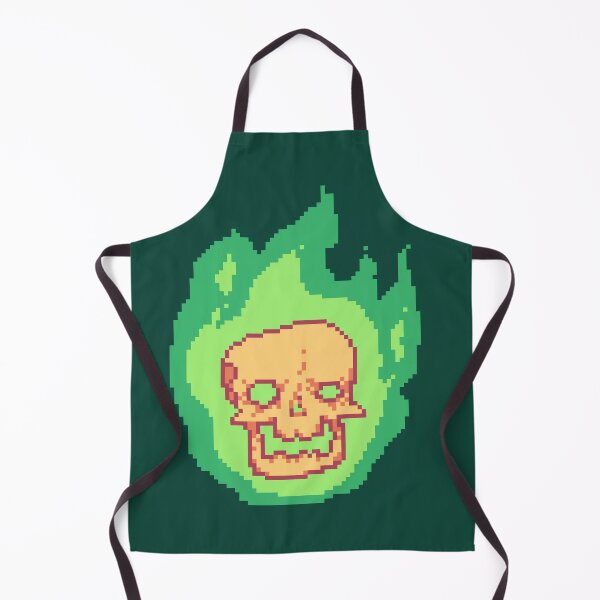Item preview, green flame designed and sold by cattopilla.