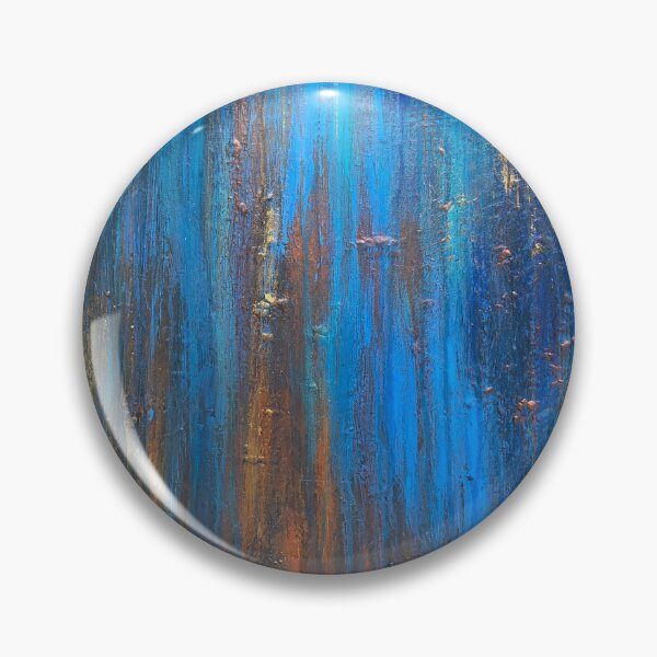 Item preview, Abstract Blue and Gold designed and sold by Roy & Tiffany.