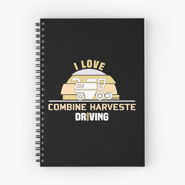 Item preview, I Love Combine Harvester Driving Threshing Machine Farmer designed and sold by NSTeeDesign.