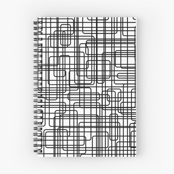 Artikelvorschau, Abstraktes schwarzes Linienmuster entworfen und verkauft von AlexanderZam.