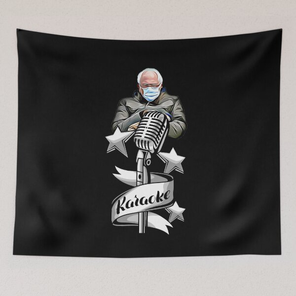 Item preview, Bernie Sanders Karaoke Music Gifts Sing Music Bar Singer designed and sold by trendo.