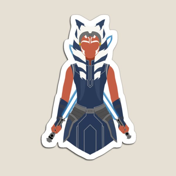 Vista previa del artículo con la obra «Ahsoka Mandalore», diseñado y vendido por CRcreations.