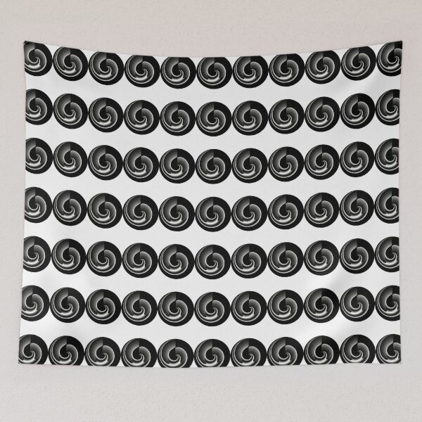 Item preview, Black and White Abstract Mysterious Whirlpool designed and sold by ALEX PHOTO DREAMS.