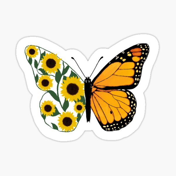 Free Free 333 Sketch Half Butterfly Half Flower Svg SVG PNG EPS DXF File