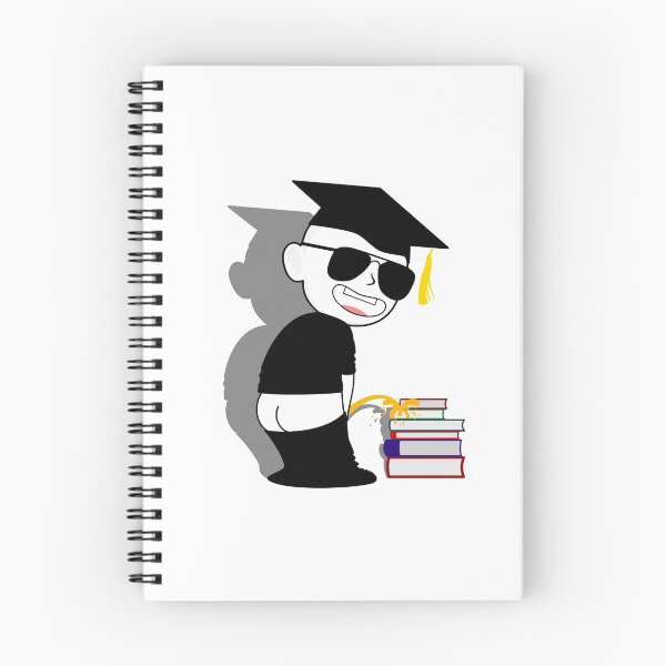 Item preview, A Cool Student Pees On Books designed and sold by Paulina Vanlife.