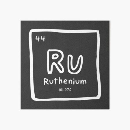 Element 44: Ruthenium Art Board Print