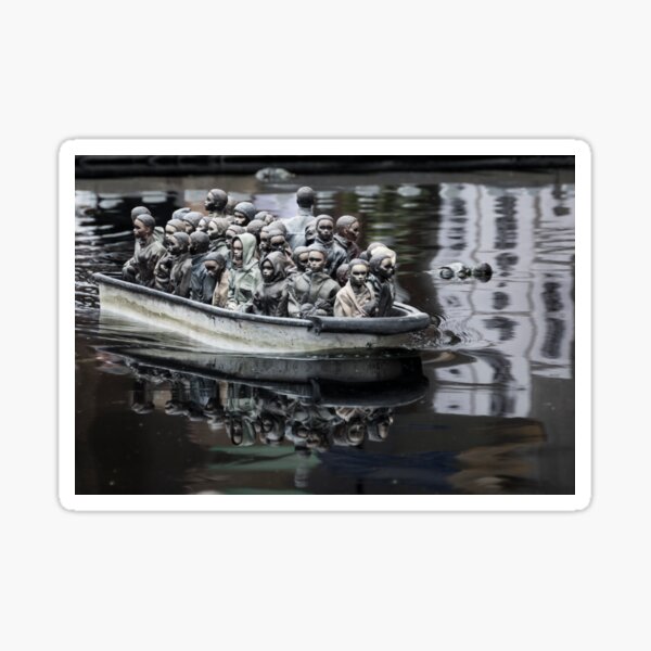 Item preview, Refugee Boating Lake designed and sold by Carolyn Eaton.