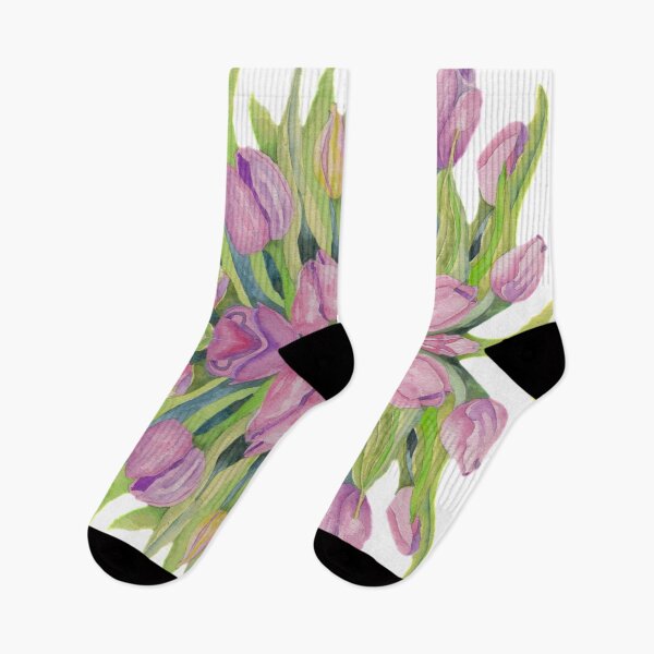 Item preview, Flower Power - Pink Tulips Kaleidoscope designed and sold by Julie Pickering.