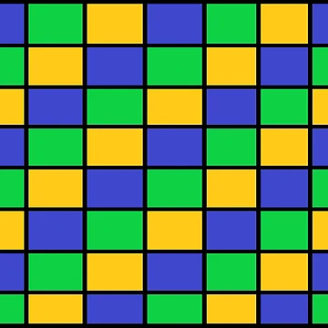 Artwork thumbnail, Colorful Checks by Hope-Innovatory