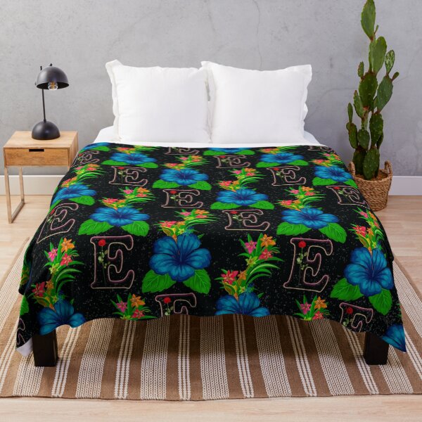 Item preview, Floral Letter E patterns  designed and sold by MoSaid.