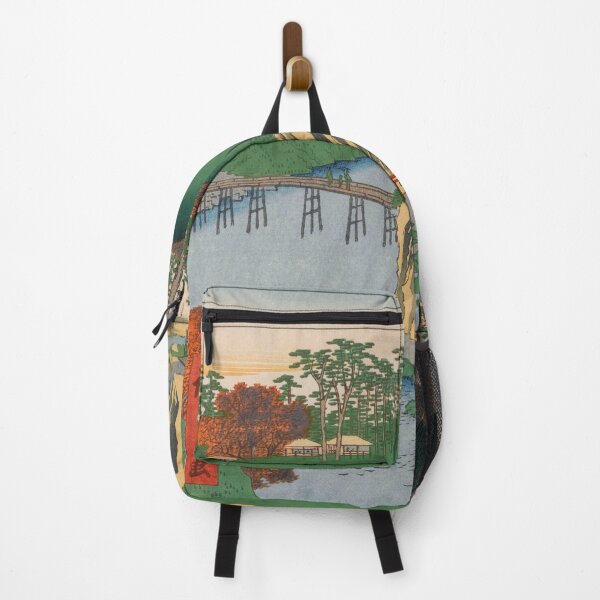 Item preview, Waterfall River Vintage Ukiyo-e Japanese Art designed and sold by VintageArchive.