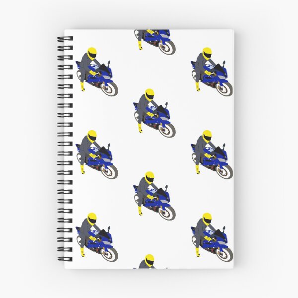 Item preview, Blue motorcycle and motorcyclist  designed and sold by JWebbyR1.