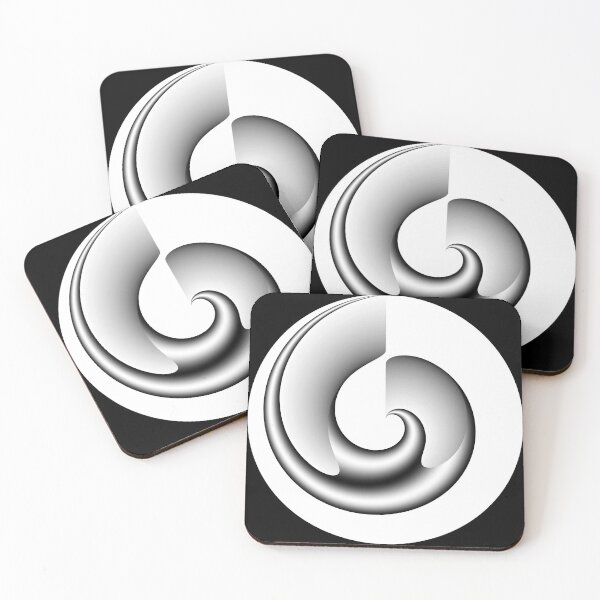 Item preview, Black and White Abstract Mysterious Hole designed and sold by ALEX PHOTO DREAMS.