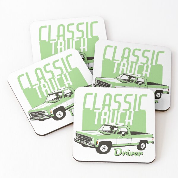 Item preview, 70's Light Green Classic C Truck designed and sold by CoolRide.