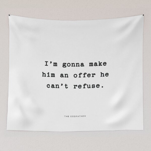 Item preview, The Offer | Quote designed and sold by Wallpacas.