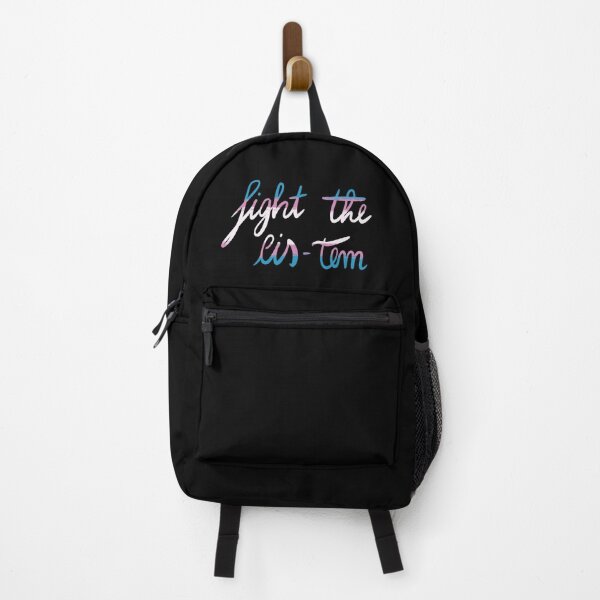 Item preview, Fight the cistem cis-tem trans flag designed and sold by tragiciandesign.