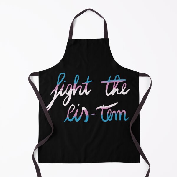 Item preview, Fight the cistem cis-tem trans flag designed and sold by tragiciandesign.