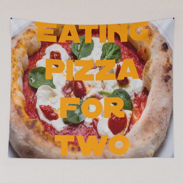 Item preview, Eating Pizza For Two designed and sold by dino8.