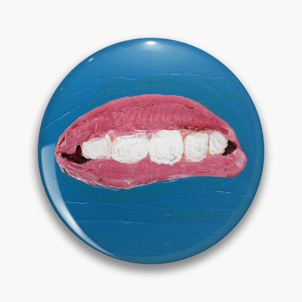 Item preview, "Sometimes I Have Doubts" Biting Lip Mouth designed and sold by Gelarie Johnson.