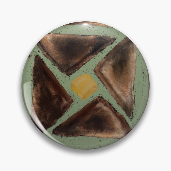 Item preview, Toast Crumbs in the Butter (Art Deco Mint) designed and sold by SaltCitySage.