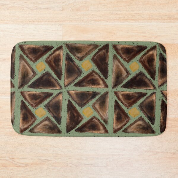 Item preview, Toast Crumbs in the Butter (Art Deco Mint) designed and sold by SaltCitySage.