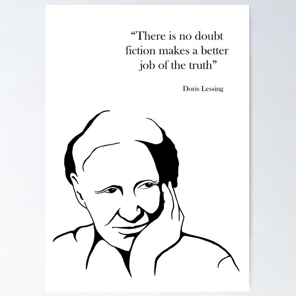 Item preview, Doris Lessing designed and sold by AnnaStriberger.