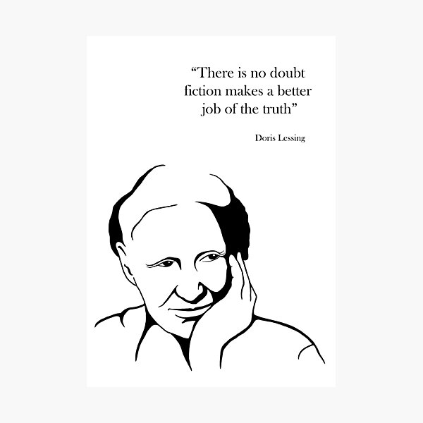 Item preview, Doris Lessing designed and sold by AnnaStriberger.
