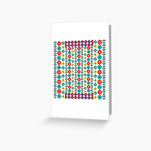 Perler Bead Patterns Greeting Card
