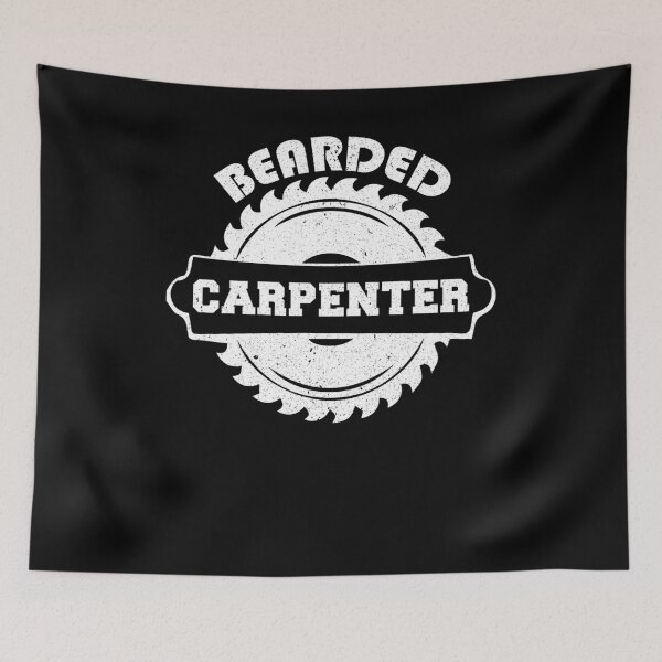 Item preview, bearded carpenter Funny  designed and sold by thiag-o.