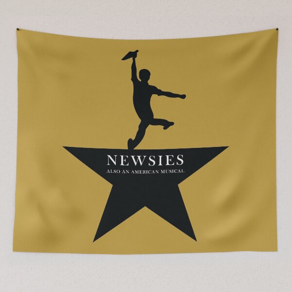 Item preview, Newzie Star - Broadway Theatre Logo designed and sold by AddisonArtworks.