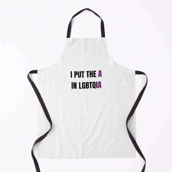 Item preview, ASEXUAL - I PUT THE A IN LGBTQIA designed and sold by Inspirationmotivation.