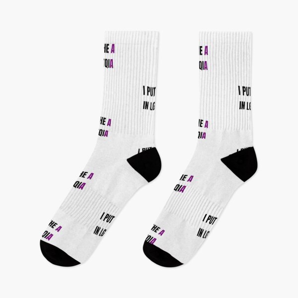 Item preview, ASEXUAL - I PUT THE A IN LGBTQIA designed and sold by Inspirationmotivation.