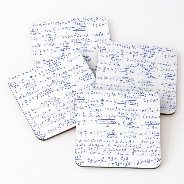 Item preview, Pattern of trigonometrical formulas designed and sold by AlexanderZam.