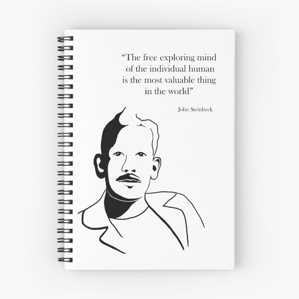 Item preview, John Steinbeck designed and sold by AnnaStriberger.