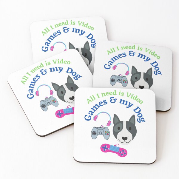Item preview, All I need is video games and my dog designed and sold by TIPJ.
